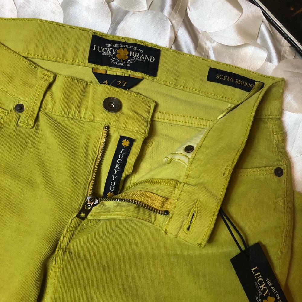 NWT Lucky Brand Sofia Skinny 4/27